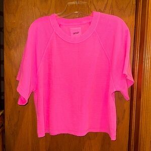 Aerie cropped tee